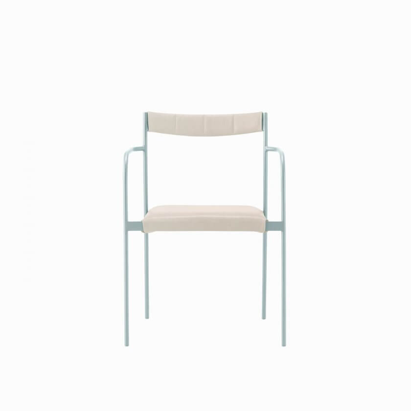 PF arm chair with covering